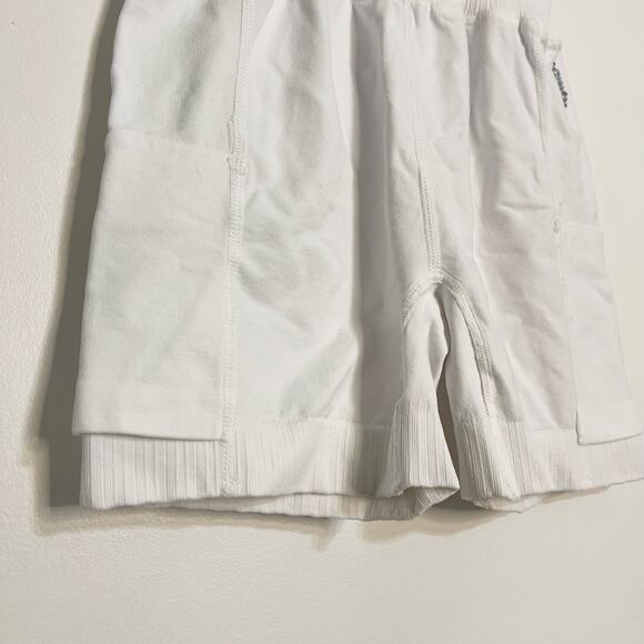 NWOT Free People Movement Good Karma Tennis Shorts in White - Picture 4 of 6